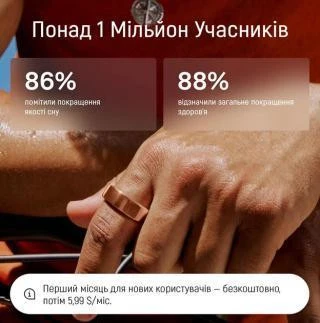 Oura Ring 4 Rose Gold Size 7 (JZ90-54219-07) - Зображення 4