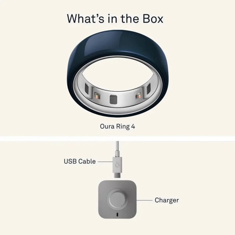 Oura Ring 4 Ceramic Midnight Size 6 (JZ90-57455-06) - Зображення 6