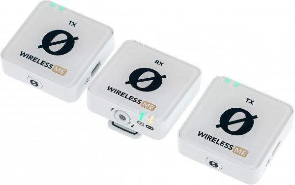 микрофонная радиосистема камеры, для смартфона Rode WIreless Me Dual White WIMEDUALW
