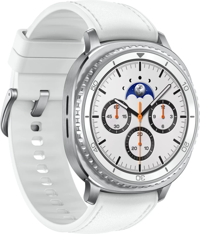 Samsung Galaxy Watch8 Classic 46 mm White (SM-L500NZWASEK) (UA) - Зображення 1