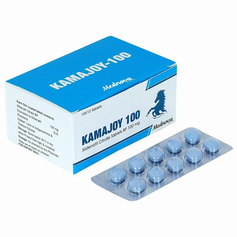 Віагра Kamajoy 100 | Силденафіл 100 мг 20 таблеток (2 блістера)