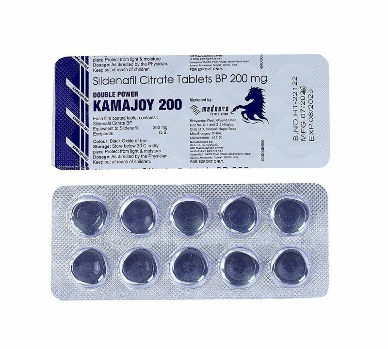Віагра Kamajoy 200 | Силденафіл 200 мг 30 таблеток (3 блістера) - Зображення 1