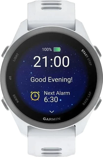Смарт-часы Garmin Forerunner 170 Music Whitestone with Whitestone/Cloud Blue Band (010-03920-01/11) - Зображення 1
