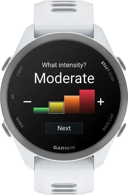 Смарт-часы Garmin Forerunner 170 Music Whitestone with Whitestone/Cloud Blue Band (010-03920-01/11) - Зображення 3