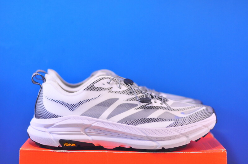 Кросівки Hoka Mafate Speed 4 Lite Grey/Black 1168971 BWHT - Зображення 3