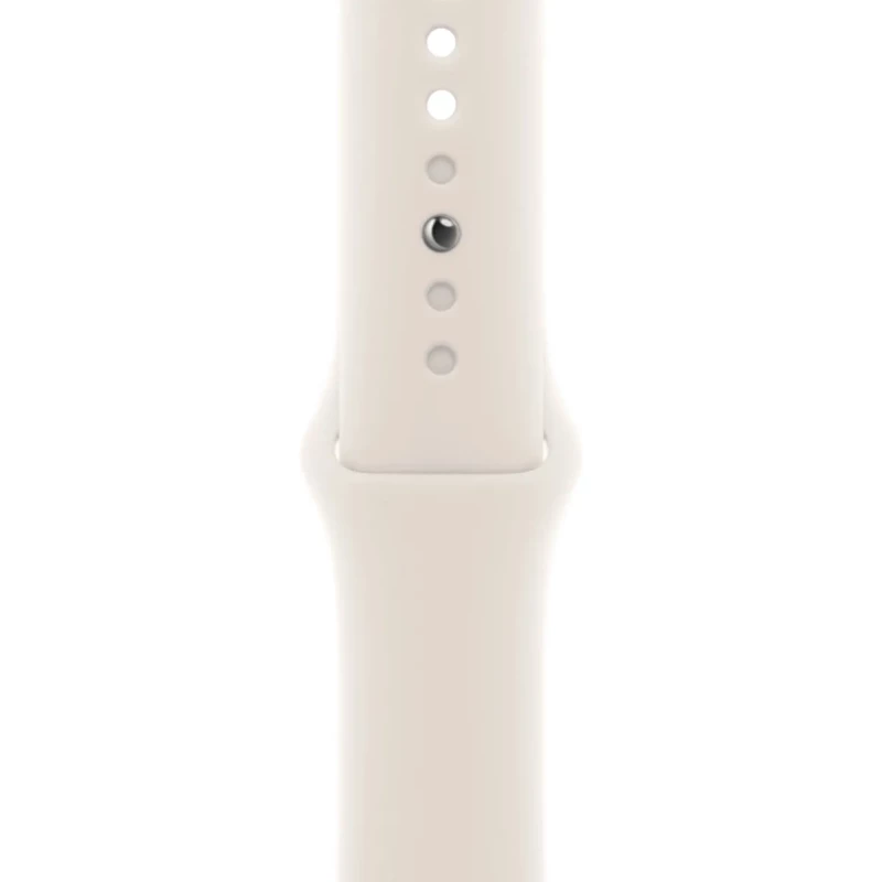 Apple Watch SE 3 GPS 44mm Starlight Alu. Case w. Starlight S. Band - M/L (MEHJ4) - Зображення 2