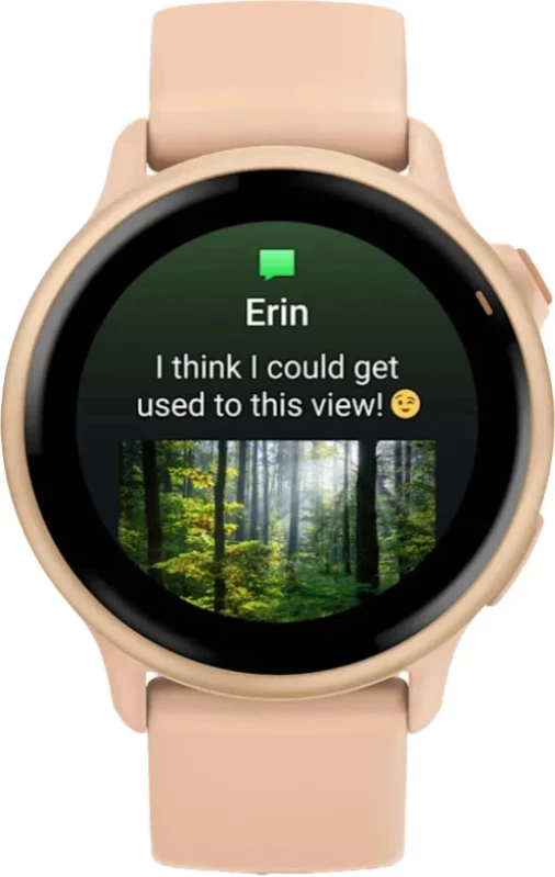 Garmin Vivoactive 6 Metallic Pink Dawn with Pink Dawn Band (010-02985-03) - Зображення 3