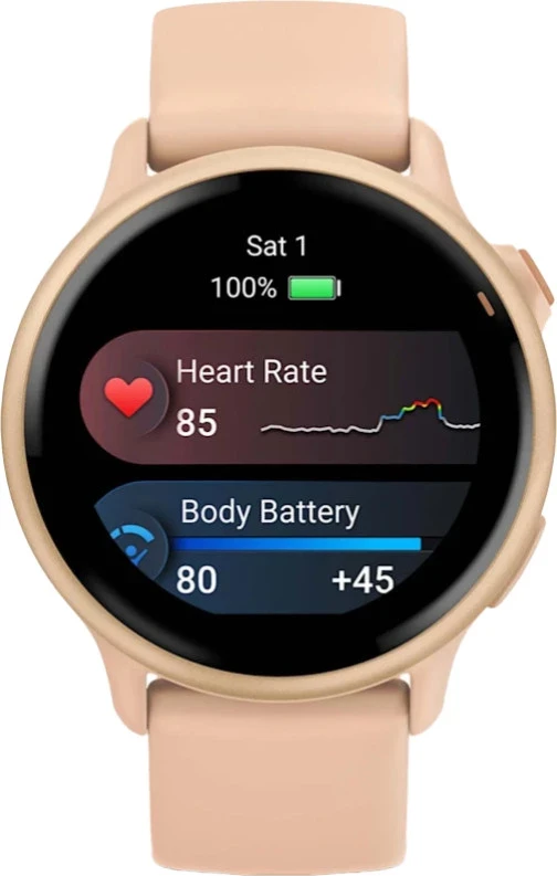 Garmin Vivoactive 6 Metallic Pink Dawn with Pink Dawn Band (010-02985-03) - Зображення 4