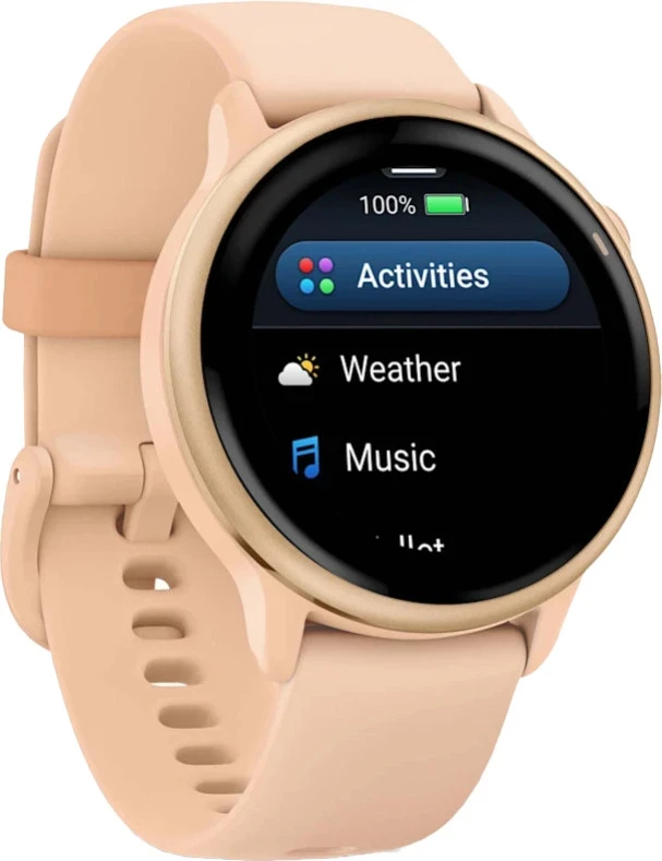 Garmin Vivoactive 6 Metallic Pink Dawn with Pink Dawn Band (010-02985-03) - Зображення 5
