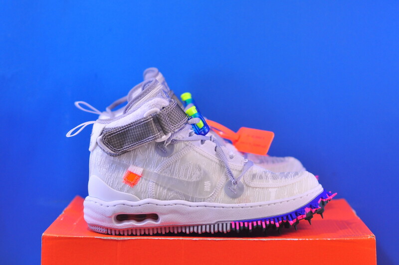Кросівки Nike Air Force 1 Mid SP Off-White DO6290-100 - Зображення 3