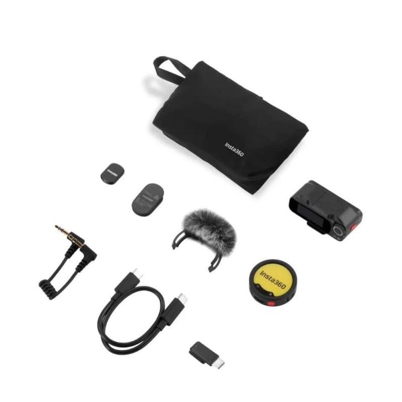 Микрофонная радиосистема для смартфона Insta360 Mic Pro (1TX + 1RX) (MIC PRO02-MCB10) - Зображення 1