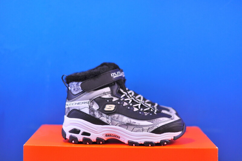 Кросівки Skechers Foamies D'Lites 302532L BKW - Зображення 3