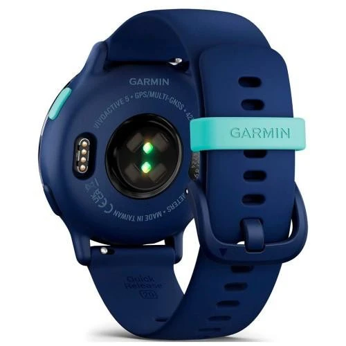 Garmin vivoactive 5 Metallic Navy Aluminum Bezel with Navy Case and Silicone Band (010-02862-12/52) - Зображення 4