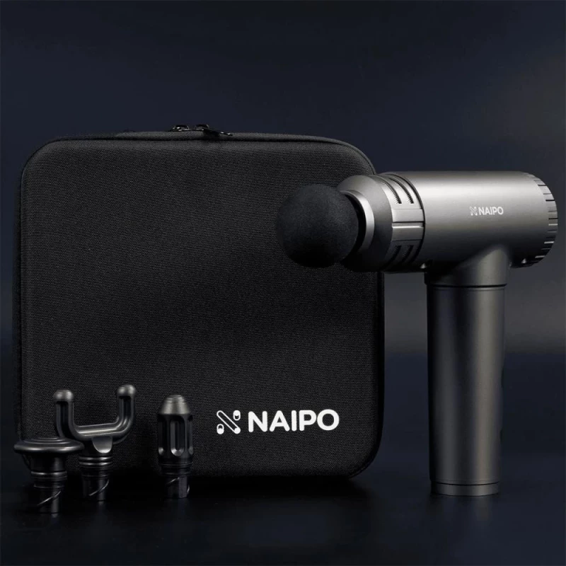 Перкуссионный массажер NAIPO NPMGUN-K5 - Зображення 3
