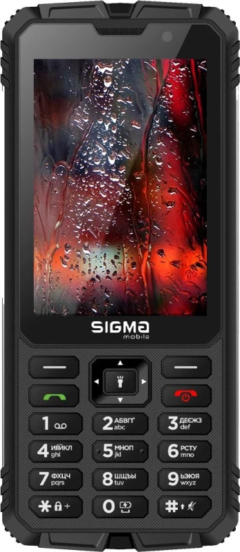 Sigma mobile X-treme PM68 Black (4827798686911) (UA)