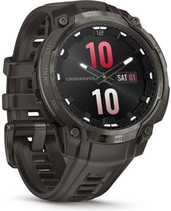 Смарт-часы Garmin Instinct Crossover AMOLED Charcoal (010-03398-00) - Зображення 2