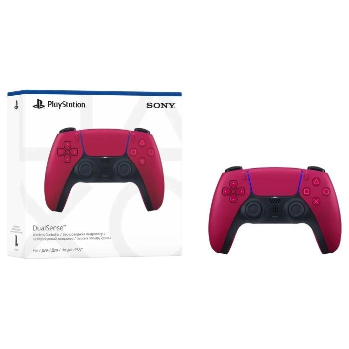 Геймпад Sony Playstation DualSense Bluetooth PS5 Cosmic Red (1000050249) (UA) - Зображення 4
