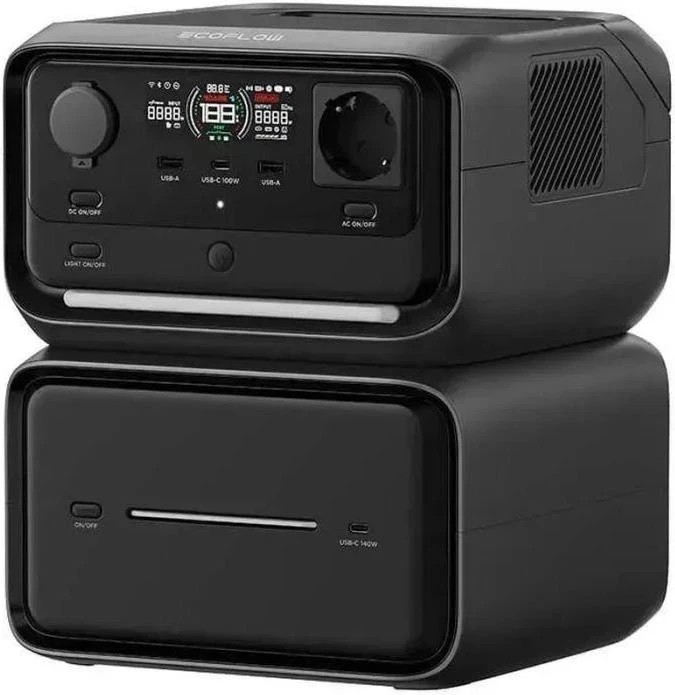 Комплект зарядной станции EcoFlow RIVER 3 Max Plus (EFRIVER3MaxPlus-EU-CBOX)