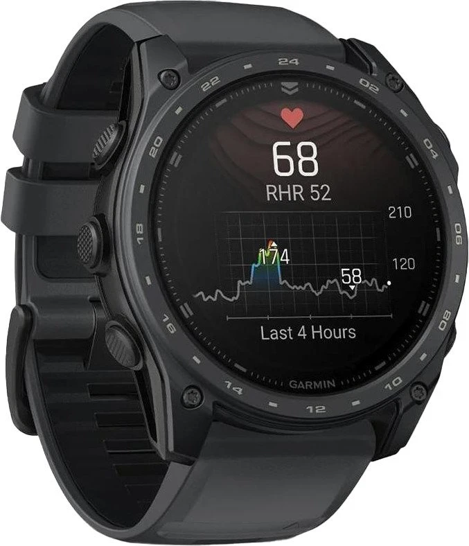 Смарт-часы Garmin tactix 8 - 51 mm AMOLED Cerakote Slate Grey w. Applied Ballistics Ultralight (010-04553-00/01) 010-0 - Зображення 2