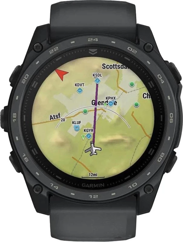 Смарт-часы Garmin tactix 8 - 51 mm AMOLED Cerakote Slate Grey w. Applied Ballistics Ultralight (010-04553-00/01) 010-0 - Зображення 5