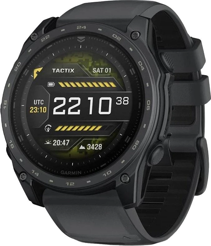 Смарт-часы Garmin tactix 8 - 51 mm AMOLED Cerakote Slate Grey w. Applied Ballistics Ultralight (010-04553-00/01) 010-0