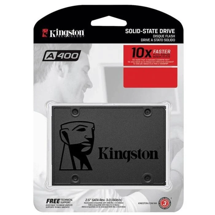 2.5" 960GB Kingston (SA400S37/960G) (UA) - Зображення 3