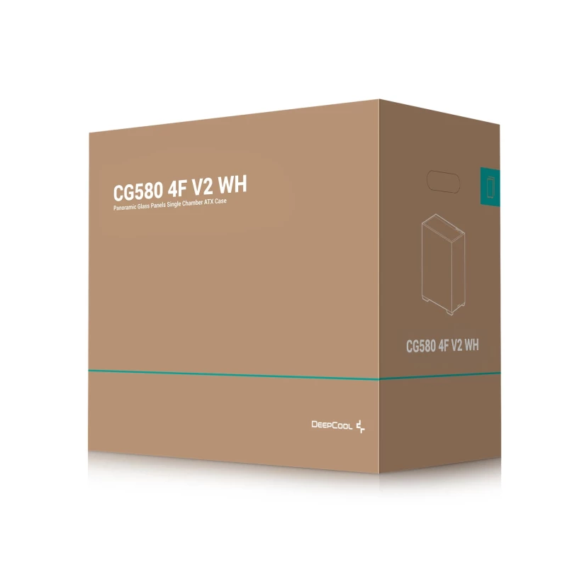 DeepCool CG580 4F V2 White (R-CG580-WHADA4-G-2) без БП (UA) - Зображення 1