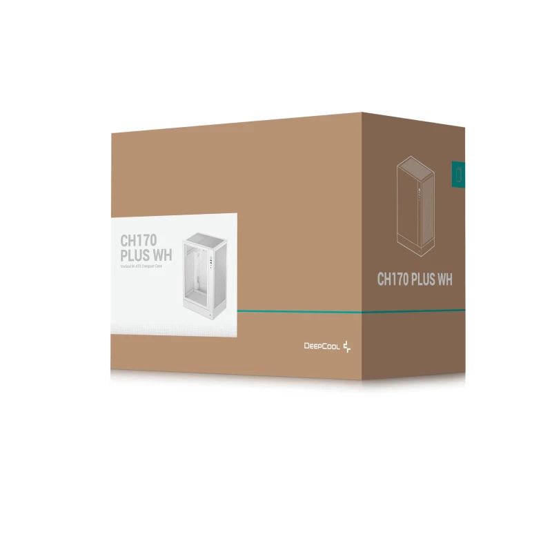 DeepCool CH170 Plus White (R-CH170-WHNGM0-G) без БП (UA) - Зображення 1