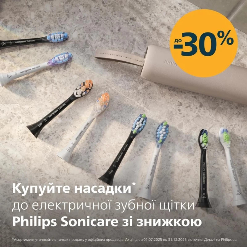 Электрическая зубная щетка Philips Sonicare 5300 Series HX7101/02 Black - Зображення 1