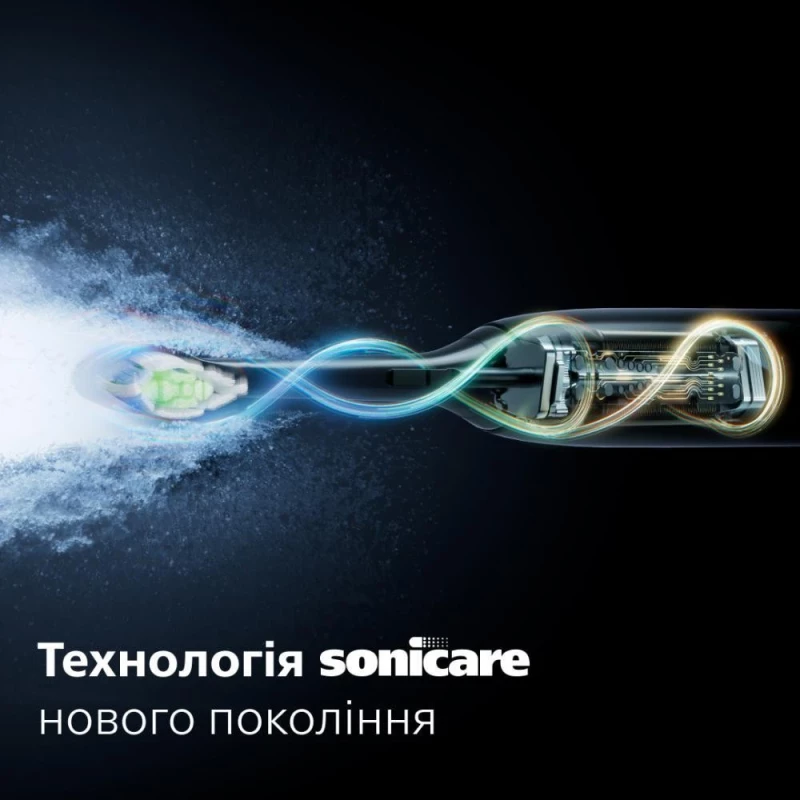 Электрическая зубная щетка Philips Sonicare 5300 Series HX7101/02 Black - Зображення 2
