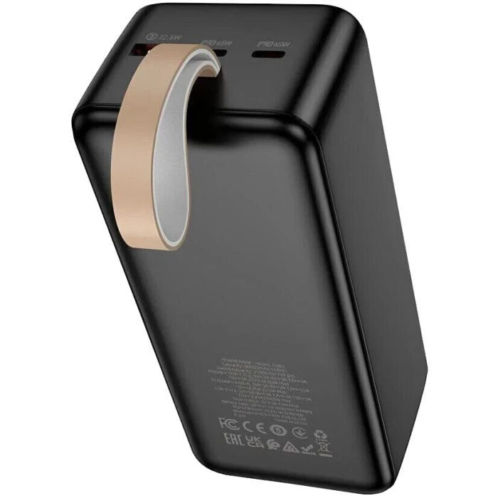 HOCO 40000mAh Aquila PD/3.0/65W QC/3.0 Black (DB82 / 714726) (UA) - Зображення 1