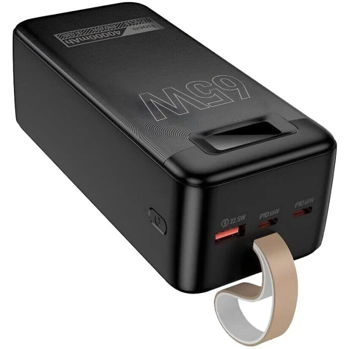 HOCO 40000mAh Aquila PD/3.0/65W QC/3.0 Black (DB82 / 714726) (UA) - Зображення 3