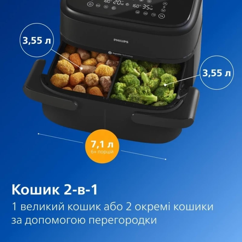 Мультипечь Philips Ovi Flex Dual NA150/00 - Зображення 2