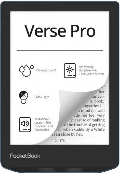 PocketBook 634 Verse Pro Azure (PB634-A-CIS)
