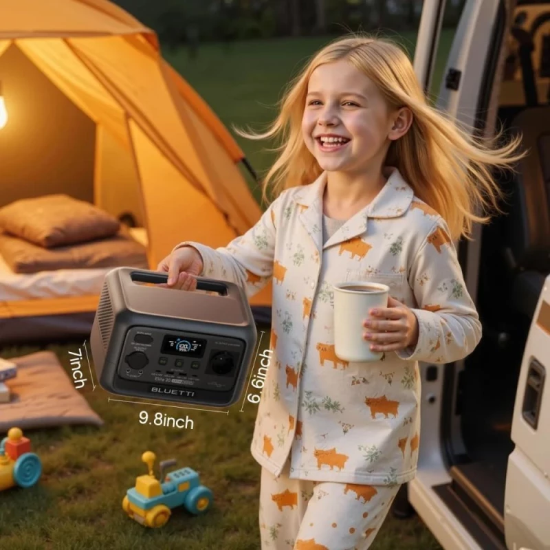Зарядная станция BLUETTI Elite 30 V2 600W 288Wh (P-EL30V2-EU-GY-BL-010) - Зображення 5