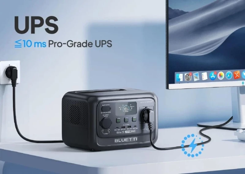 Зарядная станция BLUETTI Elite 30 V2 600W 288Wh (P-EL30V2-EU-GY-BL-010) - Зображення 7