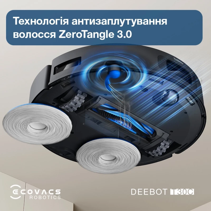 ECOVACS Deebot T30C Black (DLX71 BLACK) - Зображення 5
