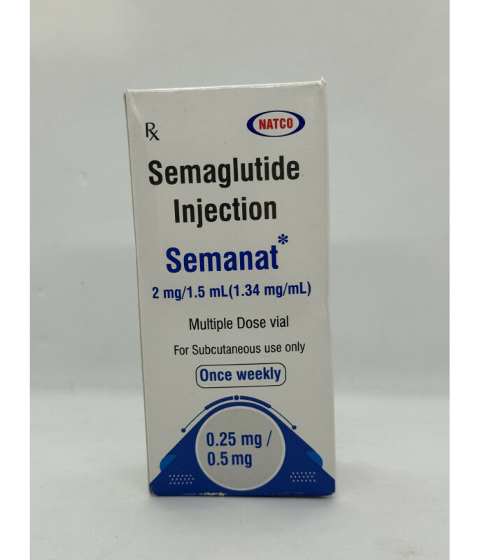 Семаглутид Semaglutide SEMANAT (2 mg) NATCO - Зображення 1