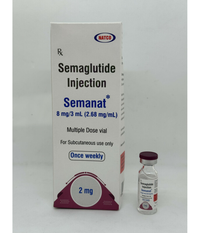 Семаглутид Semaglutide SEMANAT (8 mg) NATCO - Зображення 1