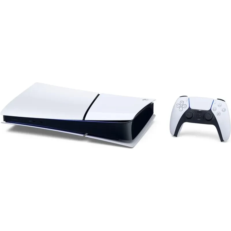Sony PlayStation 5 Slim Digital Edition 825GB White + DualSense Wireless Controller White (1000042066) - Зображення 2