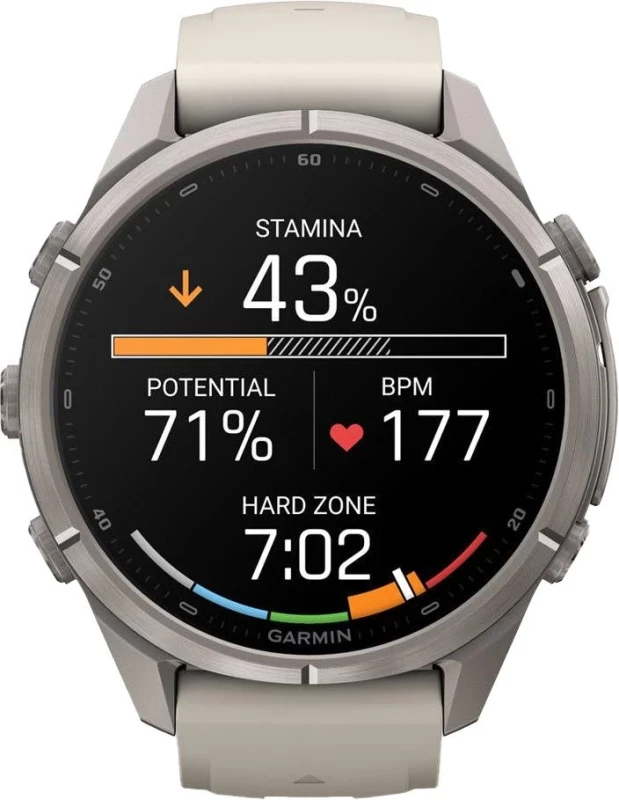 Смарт-часы Garmin Fenix 9 Pro inReach 43mm Titanium with Fog Gray/Dark Sandstone Silicone Band (010-04335-80/81) - Зображення 3