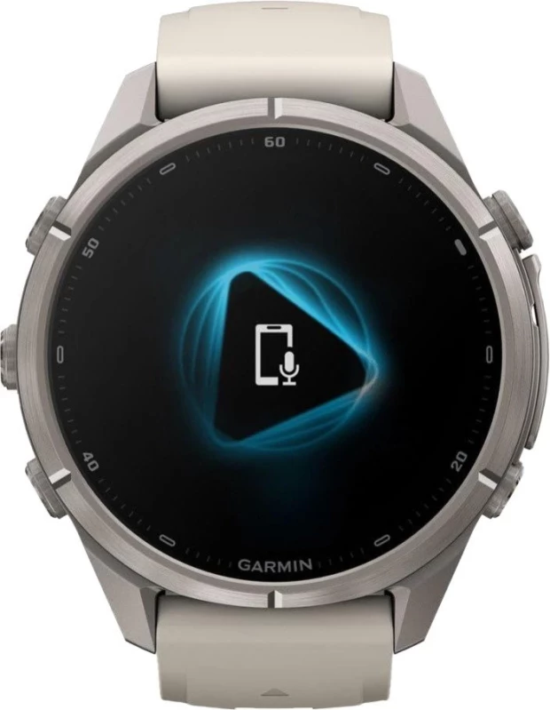 Смарт-часы Garmin Fenix 9 Pro inReach 43mm Titanium with Fog Gray/Dark Sandstone Silicone Band (010-04335-80/81) - Зображення 8
