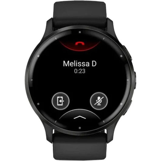 Смарт-часы Garmin Venu 3 Slate Stainless Steel Bezel with Black Case and Silicone Band (010-02784-01/51/41) - Зображення 1