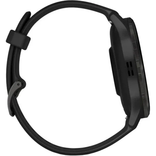 Смарт-часы Garmin Venu 3 Slate Stainless Steel Bezel with Black Case and Silicone Band (010-02784-01/51/41) - Зображення 3
