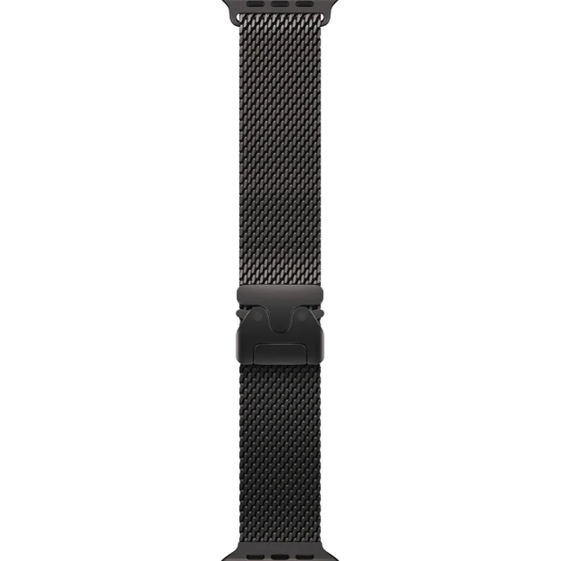 Apple Watch Ultra 3 GPS + Cellular 49mm Black Tit. Case w. Black Tit. Milanese Loop - Medium (MF1Q4) - Зображення 2