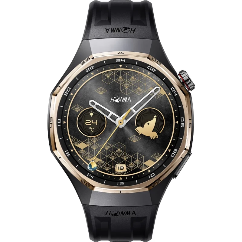 Смарт-часы HUAWEI Watch GT 6 Pro 46 mm Black x HONMA - Зображення 1