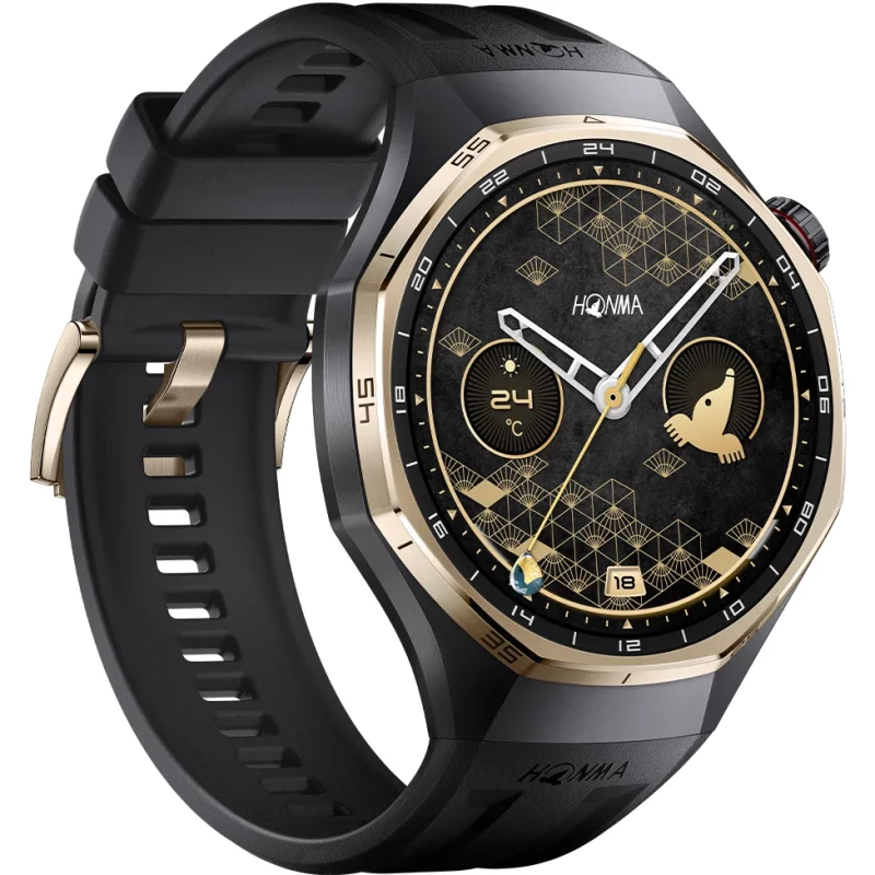 Смарт-часы HUAWEI Watch GT 6 Pro 46 mm Black x HONMA - Зображення 2
