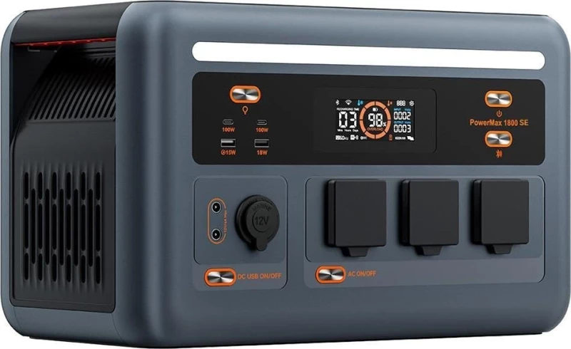 Зарядная станция Blackview Oscal PowerMax 1800SE (1800W, 1024Wh) Gray - Зображення 2