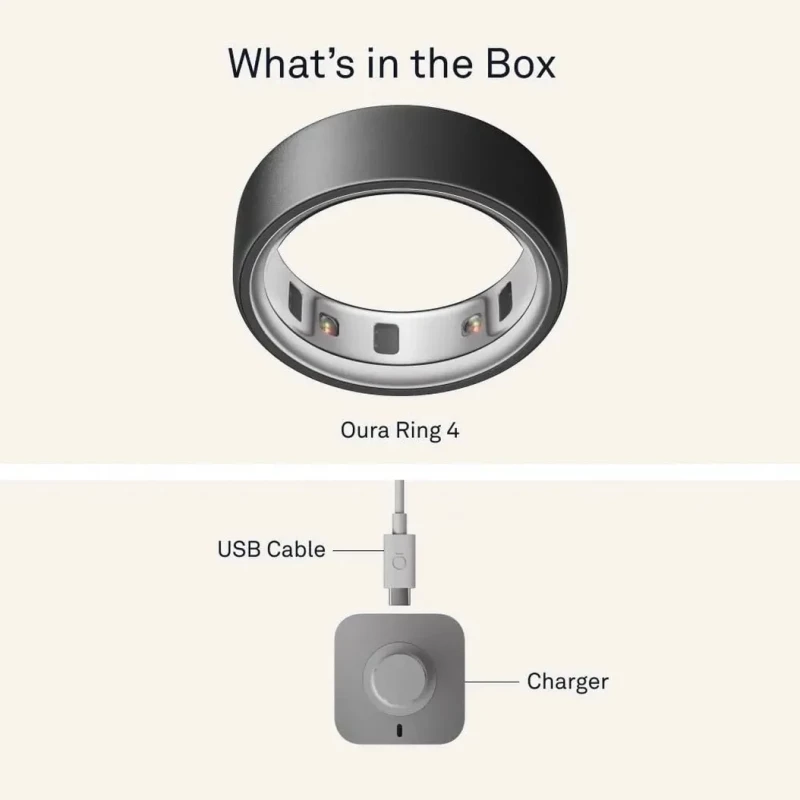 Oura Ring 4 Stealth Size 11 (JZ90-54218-11) - Зображення 5