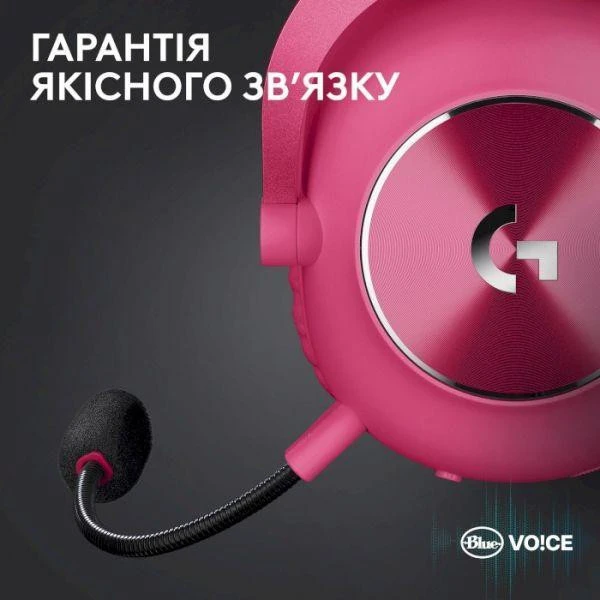 Logitech G Pro X 2 Lightspeed Pink (981-001275) - Зображення 7